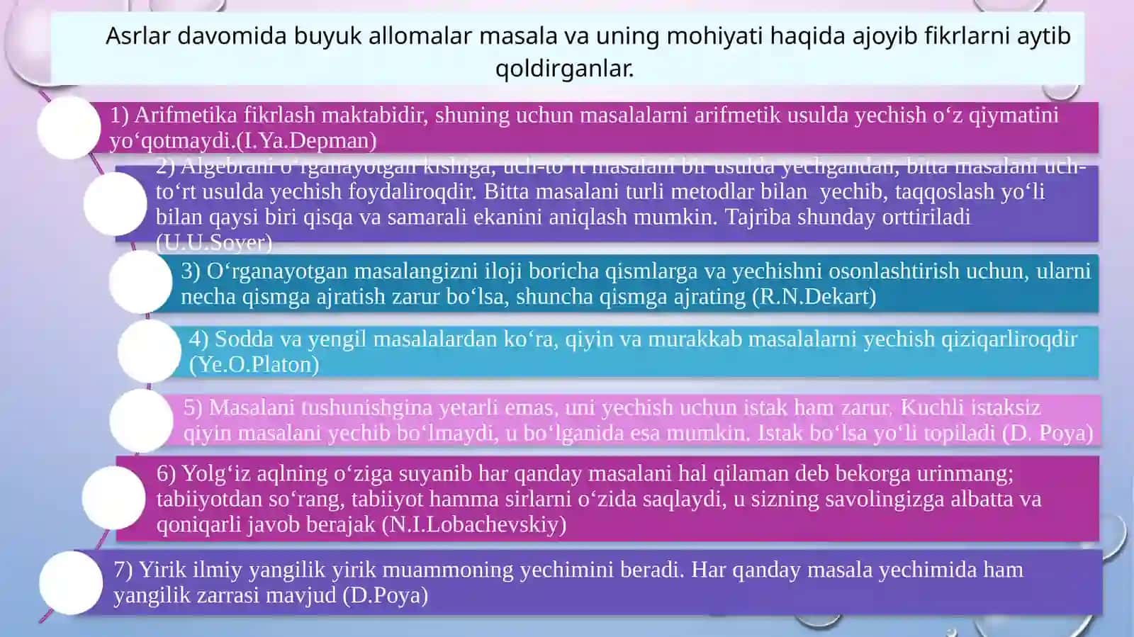 BOSHLANG’ICH SINF MATEMATIKA KURSIDA UCHRAYDIGANTIPIK MASALALARNING TASNIFI 4