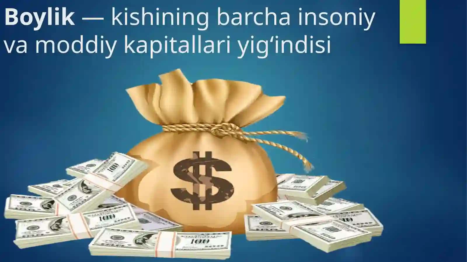 DAROMAD VA BOYLIK 4