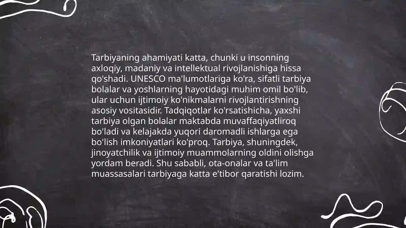 Tarbiyaning maqsad va vazifalari slayd 4