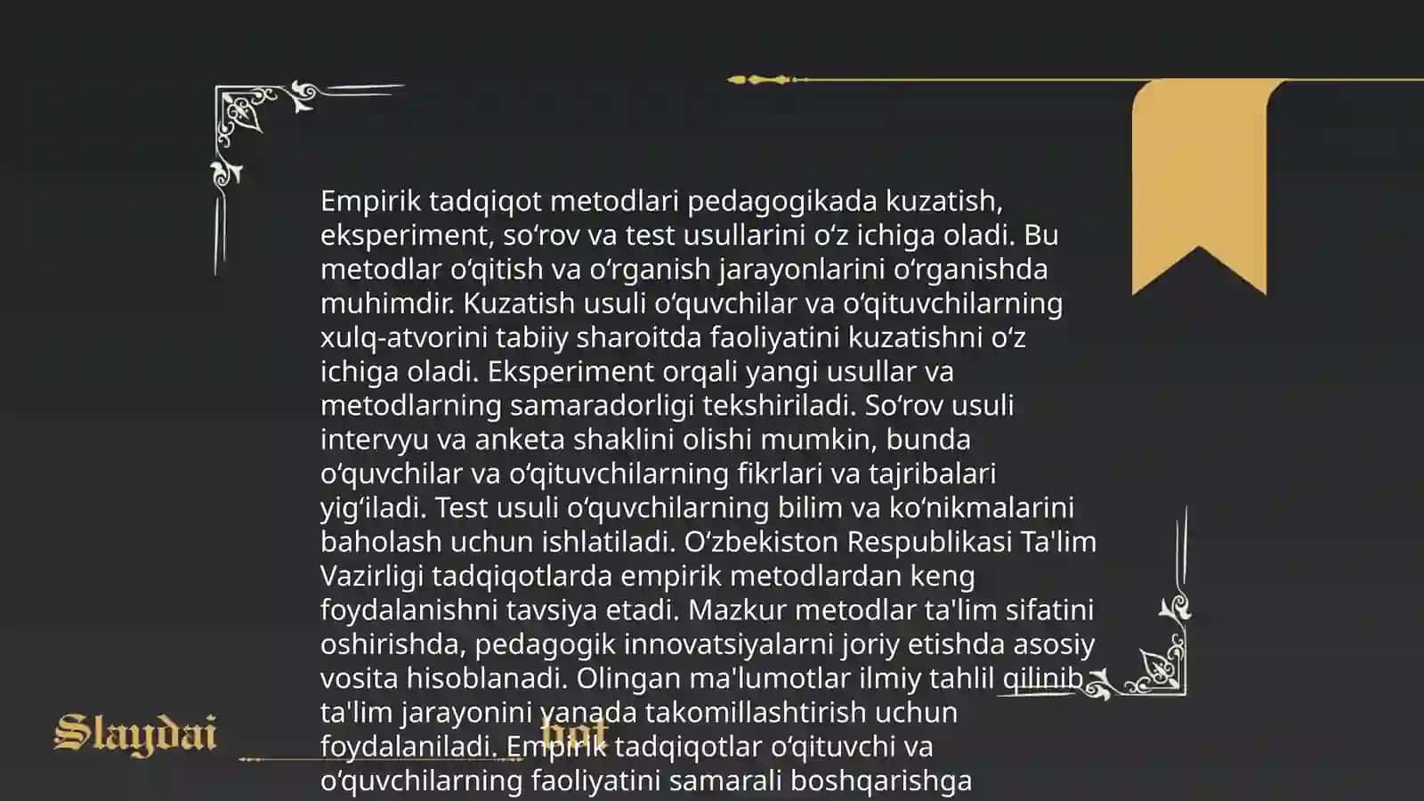 Pedagogika fan sifatida 4