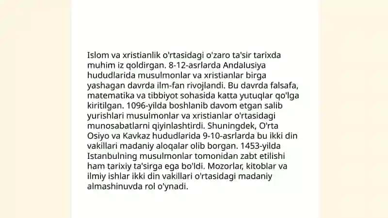 Diniy ta'limotlar tarixi 4
