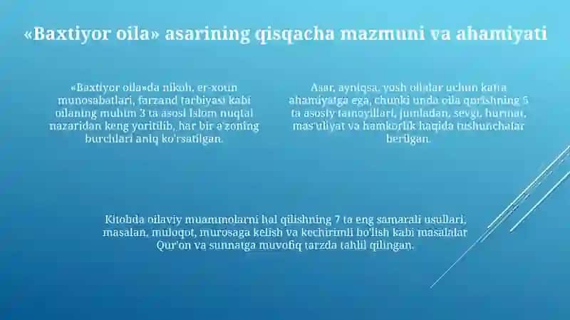 Baxtiyor oila 4