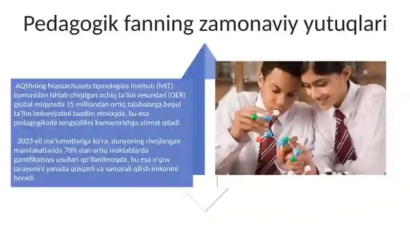 Zamonaviy ta'lim tizimining rivojlanishi 4