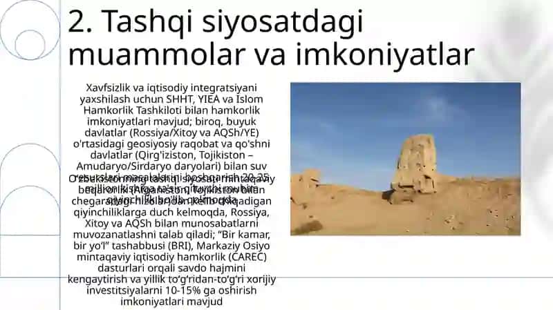 Mintaqaviy Hamkorlik Tashabbuslari 4