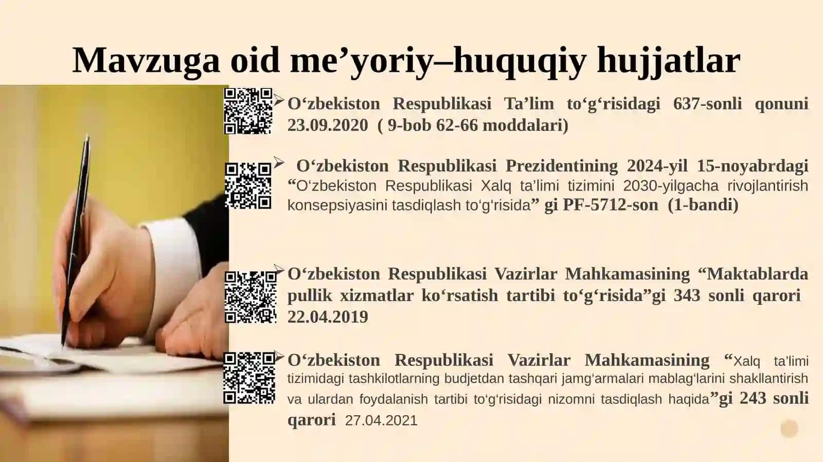 Maktabning moddiy-texnik bazasini yaxshilash 4