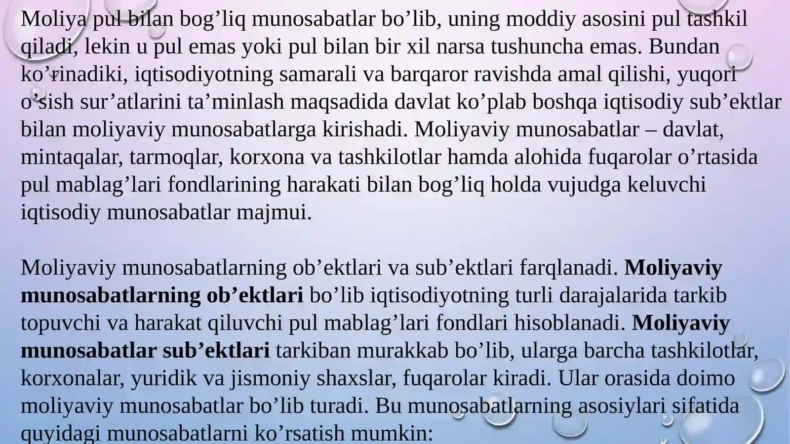 Iqtisodiyot nazariyasi 4