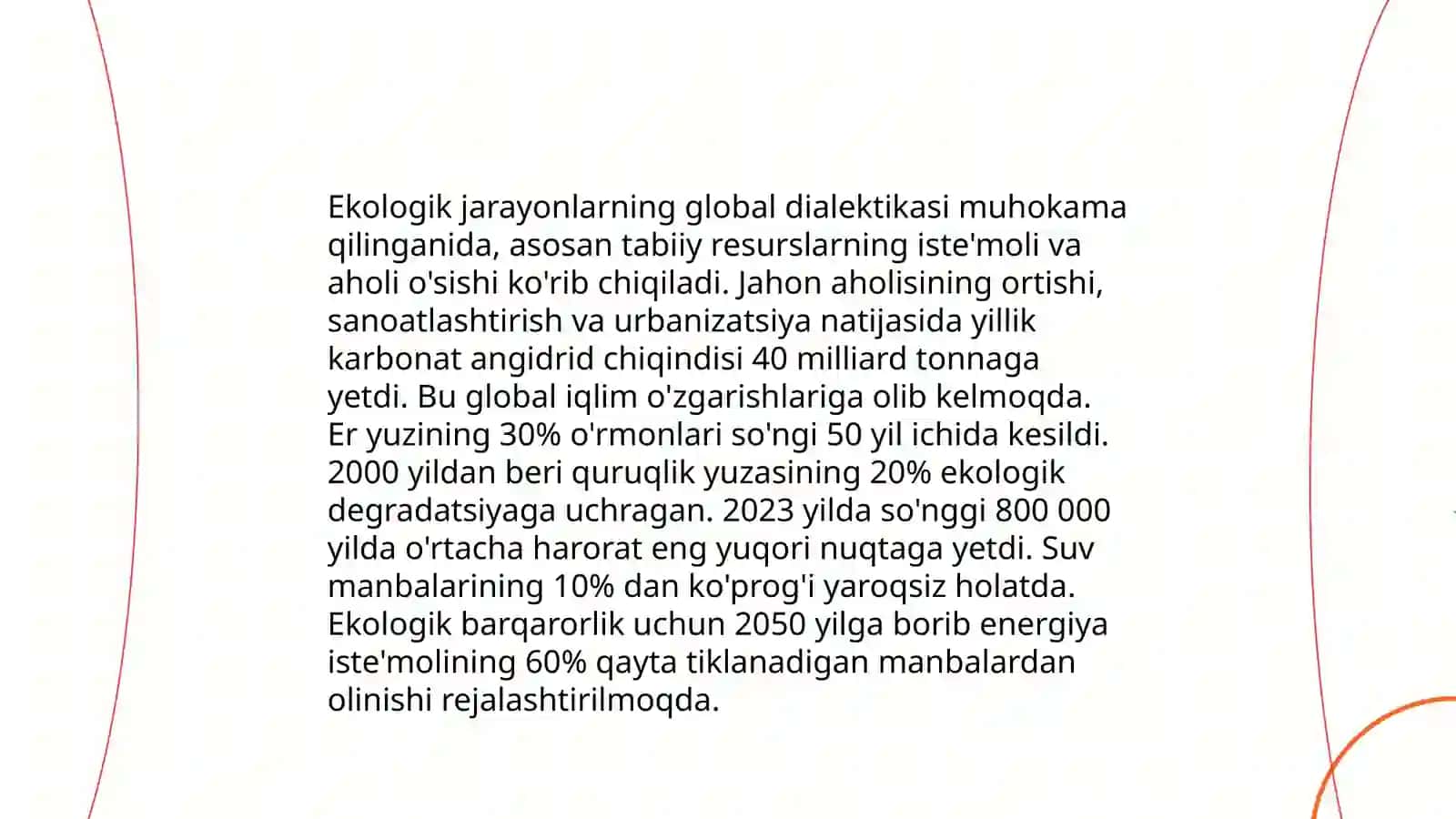 Global jarayonlar dialektikasi 4