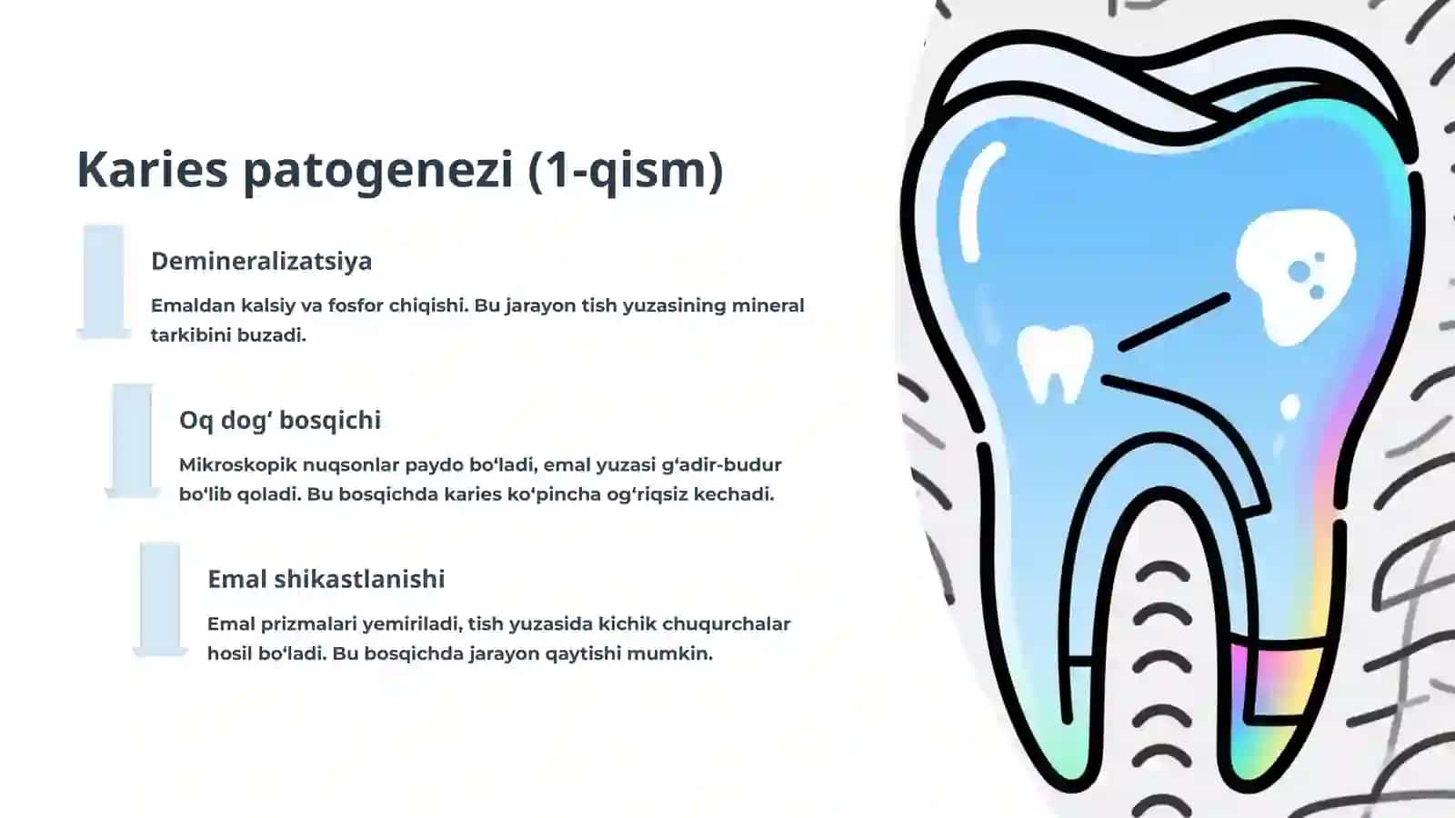 Karies tushunchasi va tasnifi 4