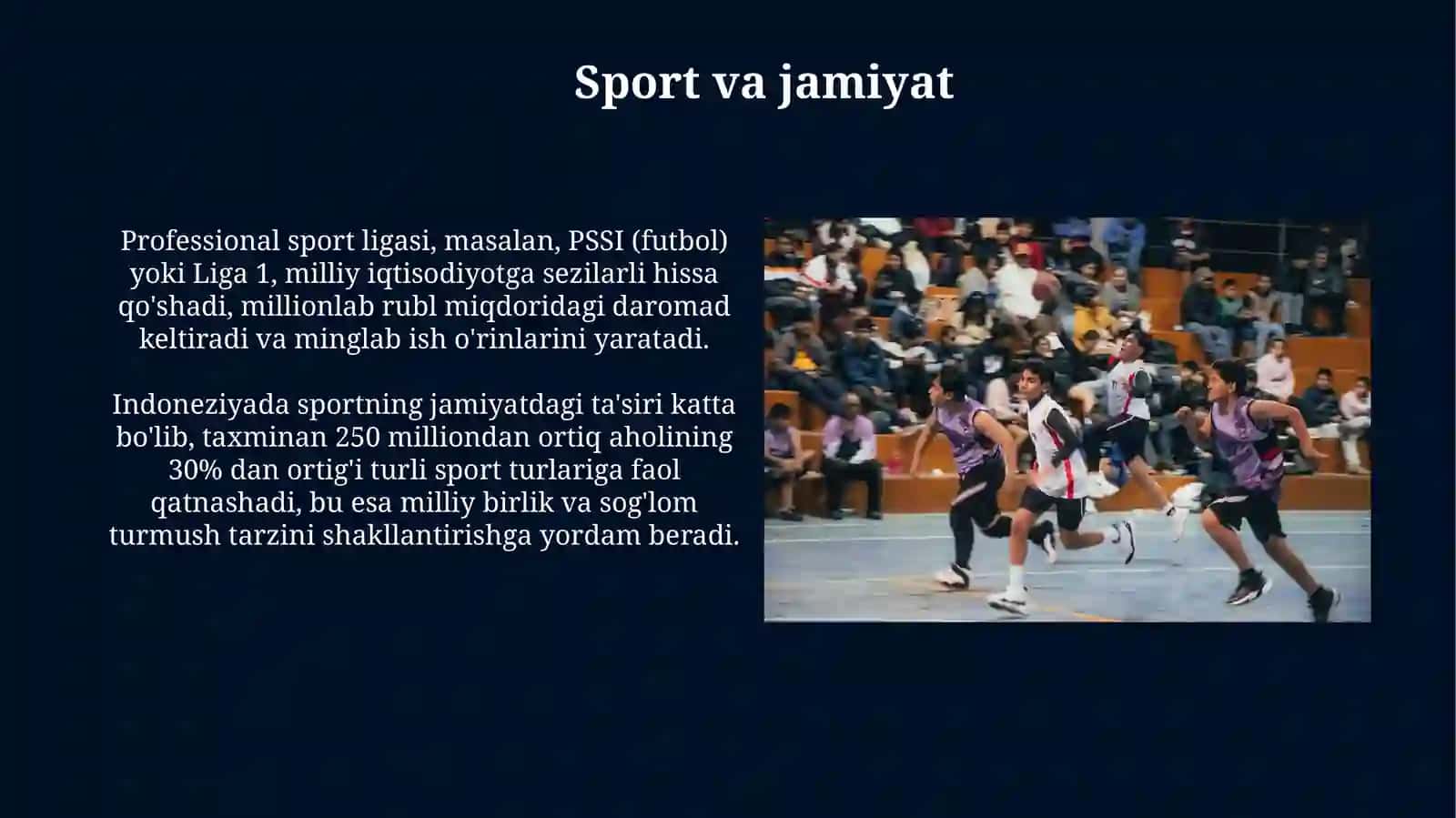 Indoneziyada sport madaniyati 4