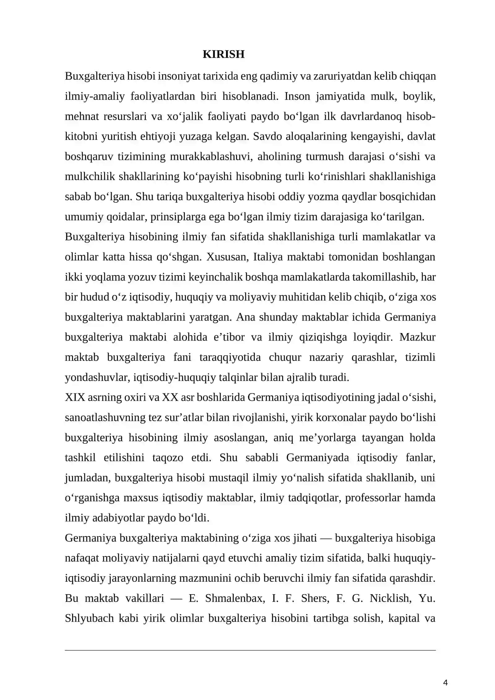 Buxalteriya Hisobiga kirish 4