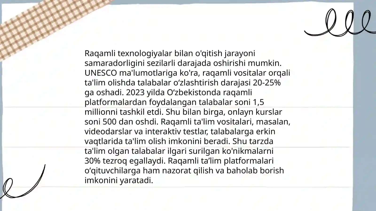 Texnologiya fanida ko‘proq samara beradigan o‘qitish 4