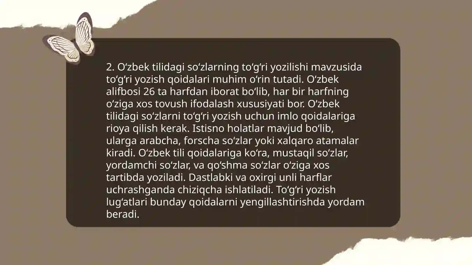 Imlo muammolari 4