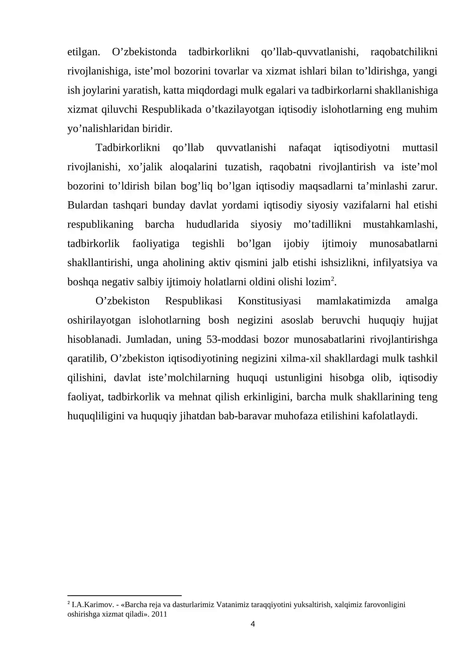 Tadbirkorlik faoliyati uning turlari va asosiy belgilari 4