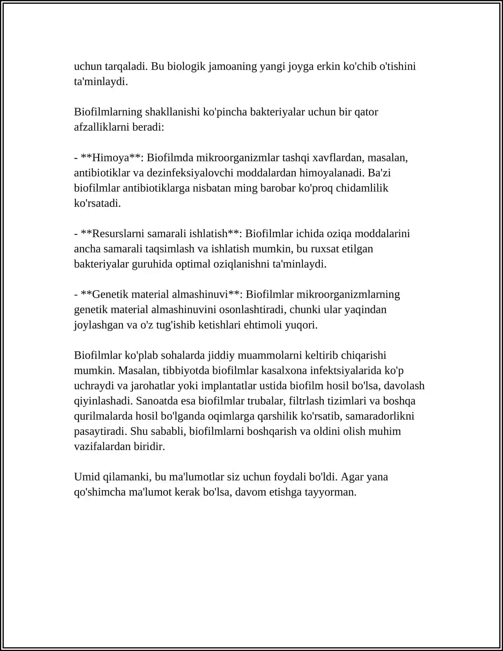 BAKTERIYALARNI BIOPLENIKASI 4