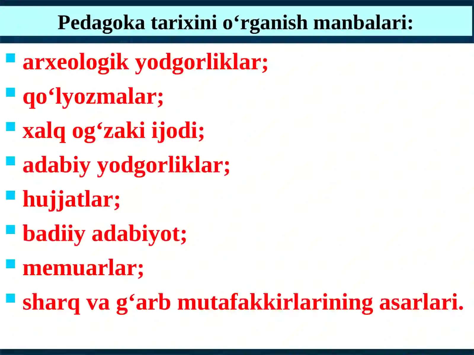 UMUMIY PEDAGOGIKA VA PSIXOLOGIYA 4