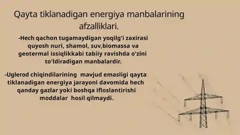Qaytatiklanadigan energetika manbalari 4