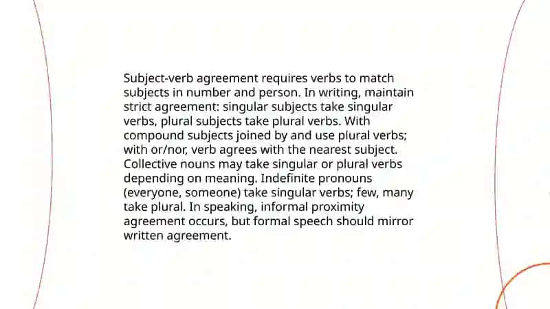 Using structures correctly in speaking and writing skills 4