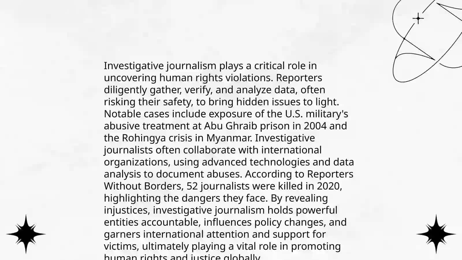 Media's Role in Human Rights 4