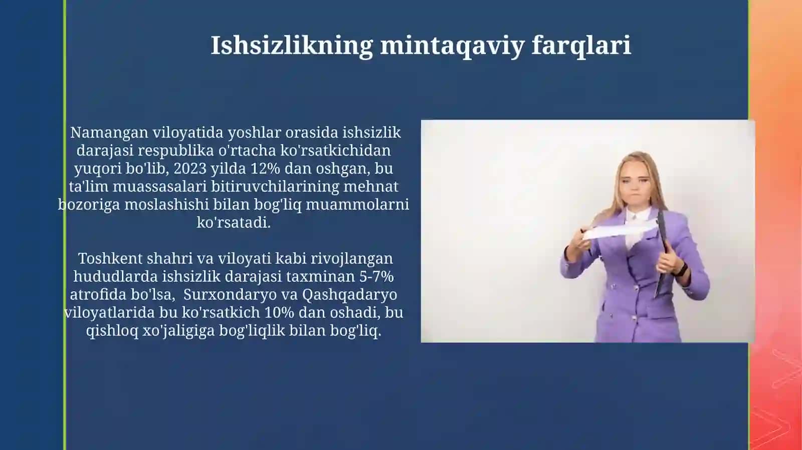 Ishsizlikning asosiy muammolari 4