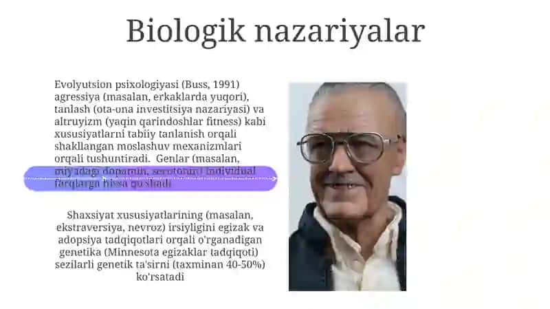 Xulq-atvor va kognitiv nuqtai nazarlar 4