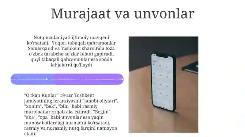 "O'tkan kunlar" 4