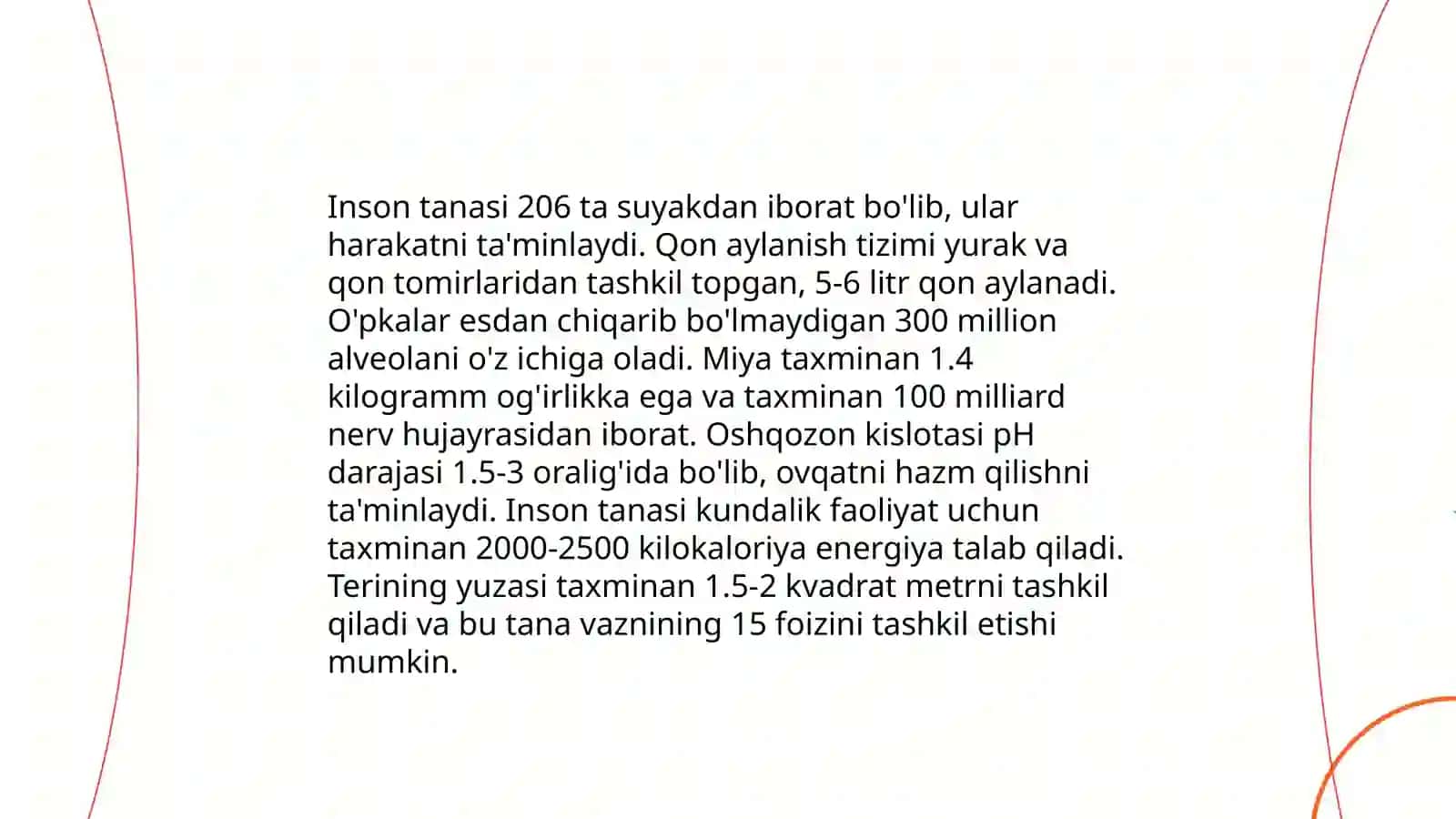 Anatomik iboralarning tarjimasi 4