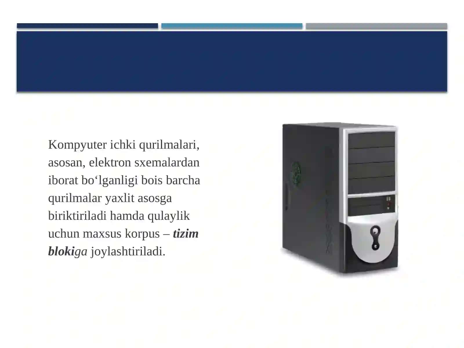 Kompyuterning texnik ta’minoti 4