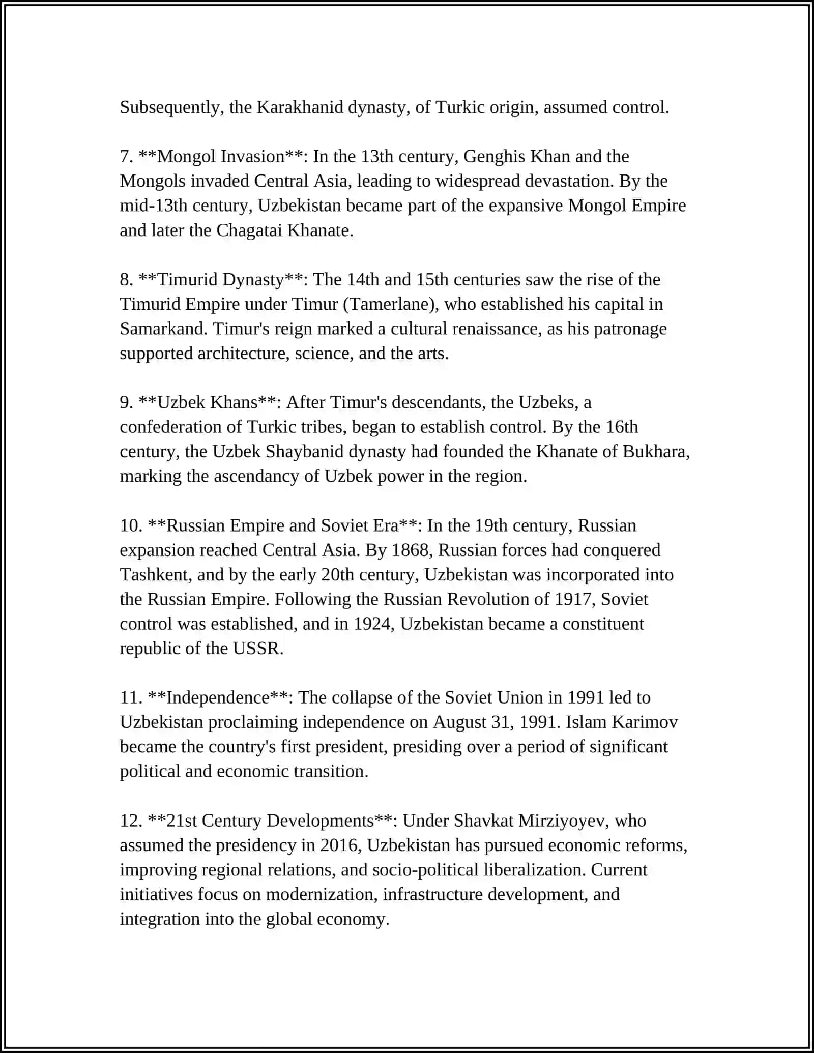 TEXT UZBEKISTAN 4