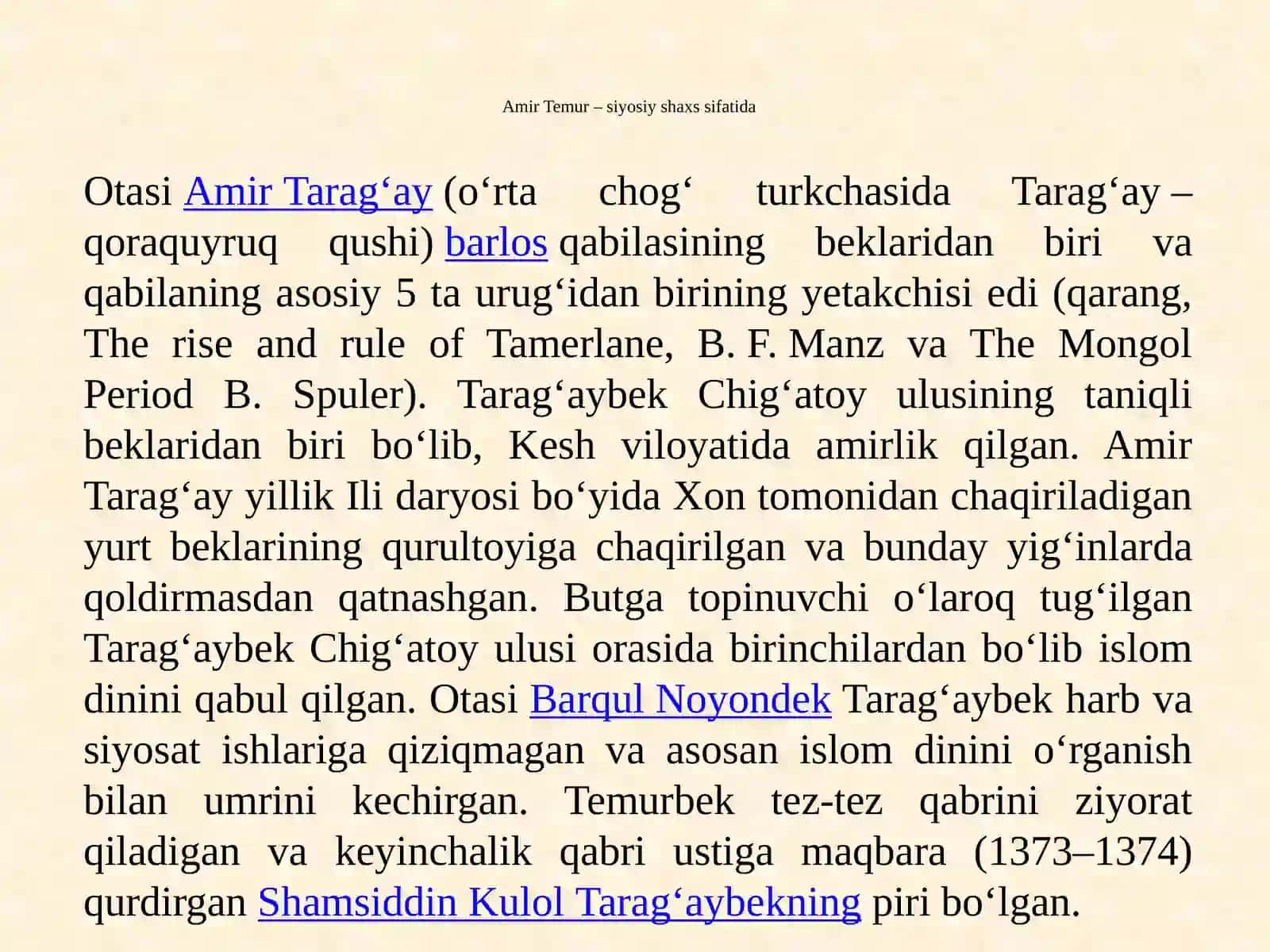 Amir Temur: Sohibqiron va homiy 4
