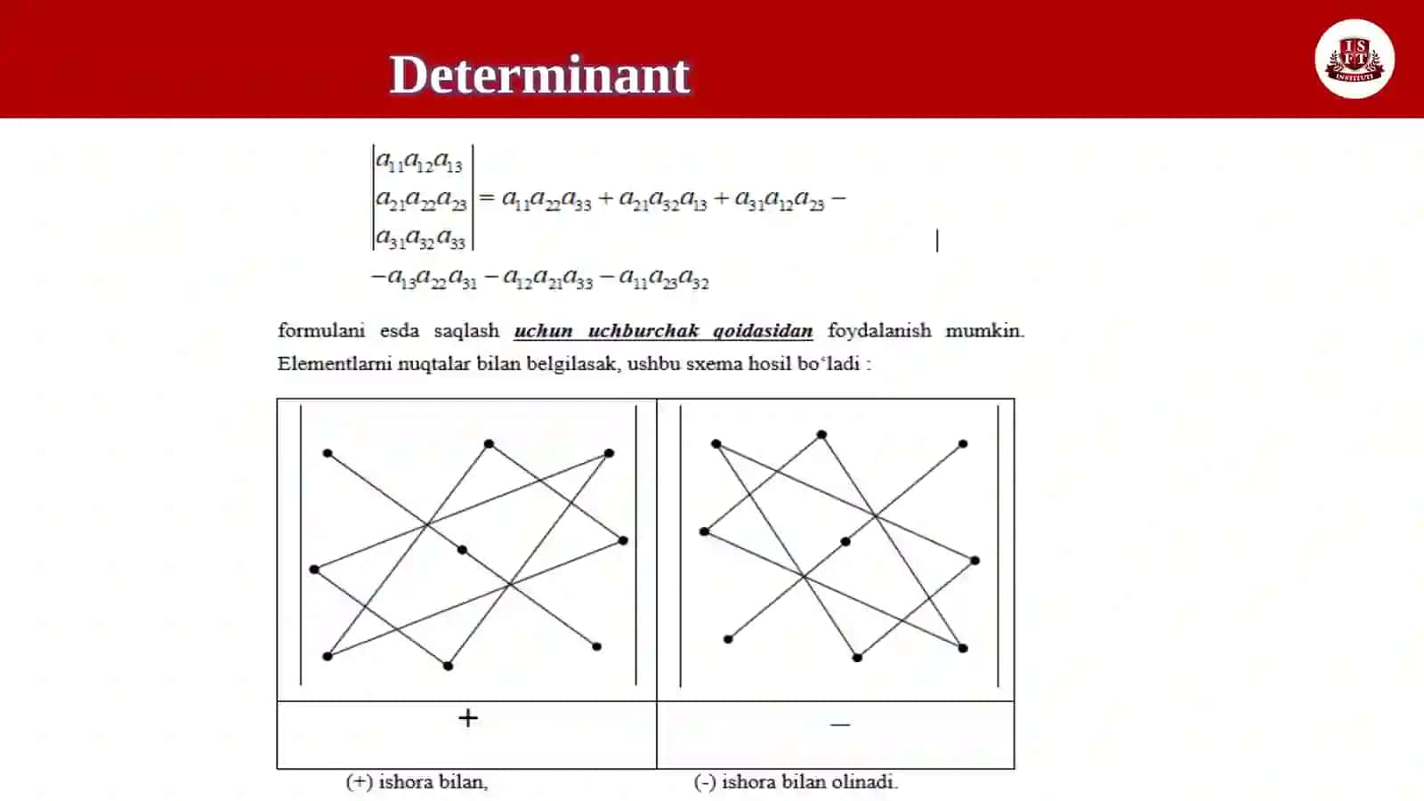 Matritsadeterminanti 4