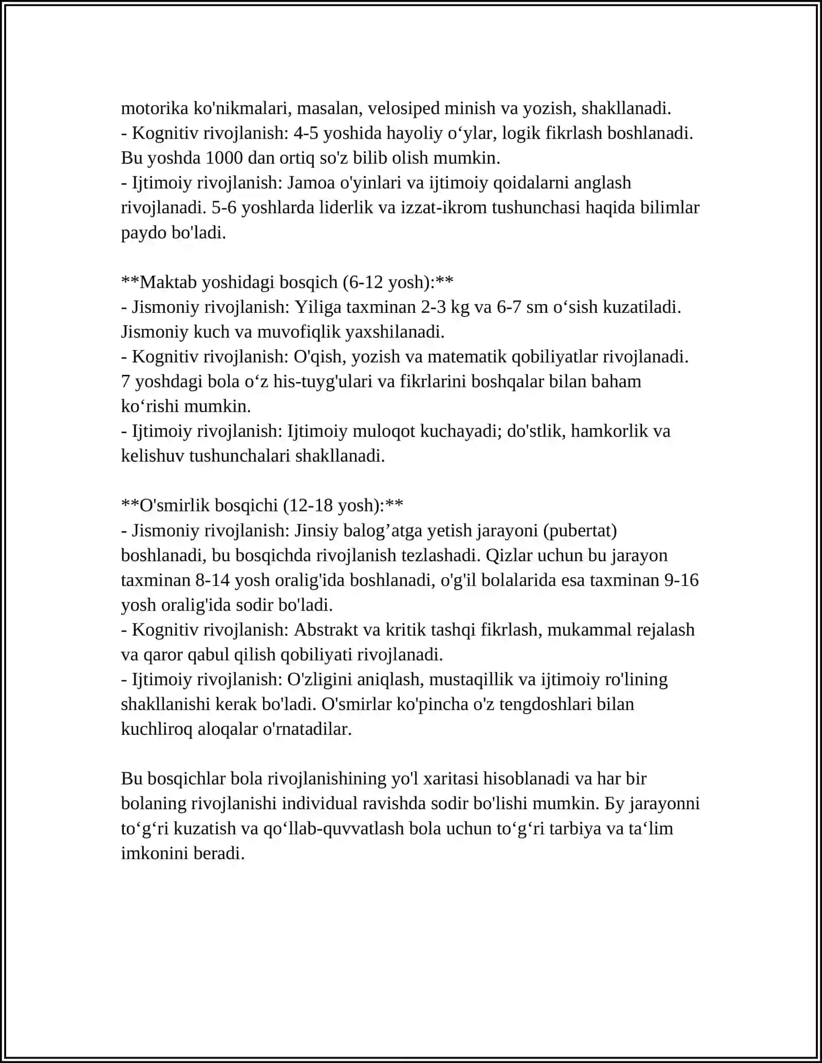 BOLALAR PISIHOLOGIYASI 4