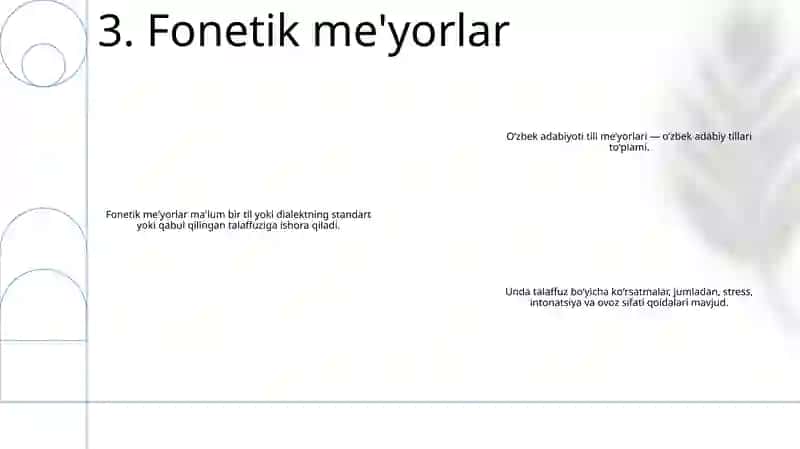 Oʻzbek Adabiy Tili MeʼYorlari 4