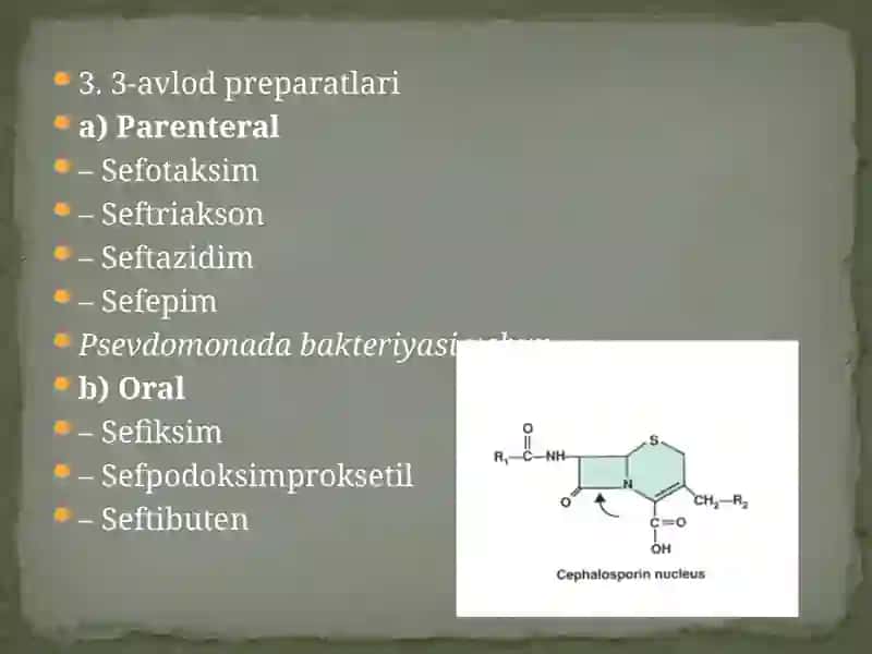 Sefalosporinlar 4