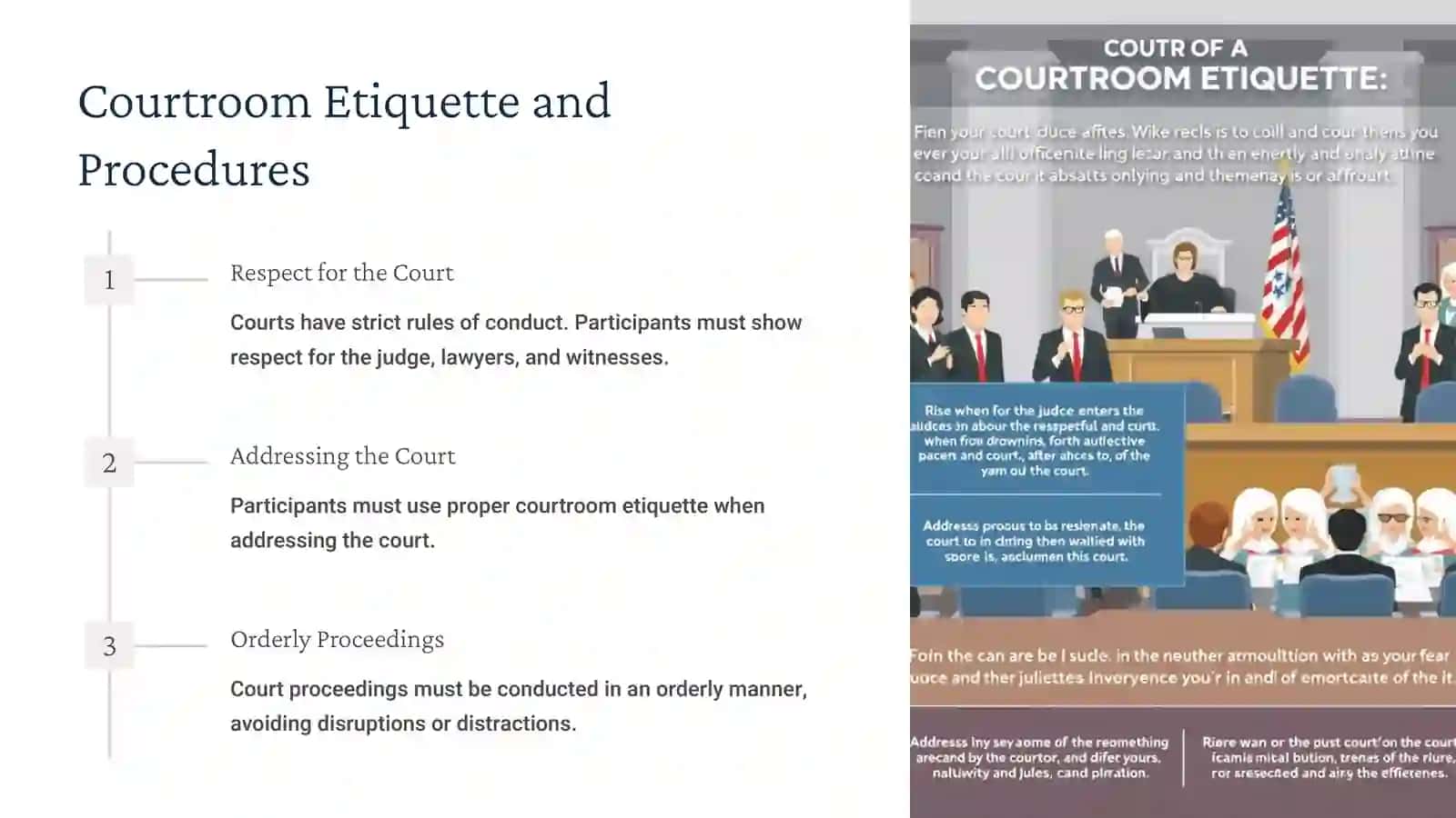 In the courtroom 4