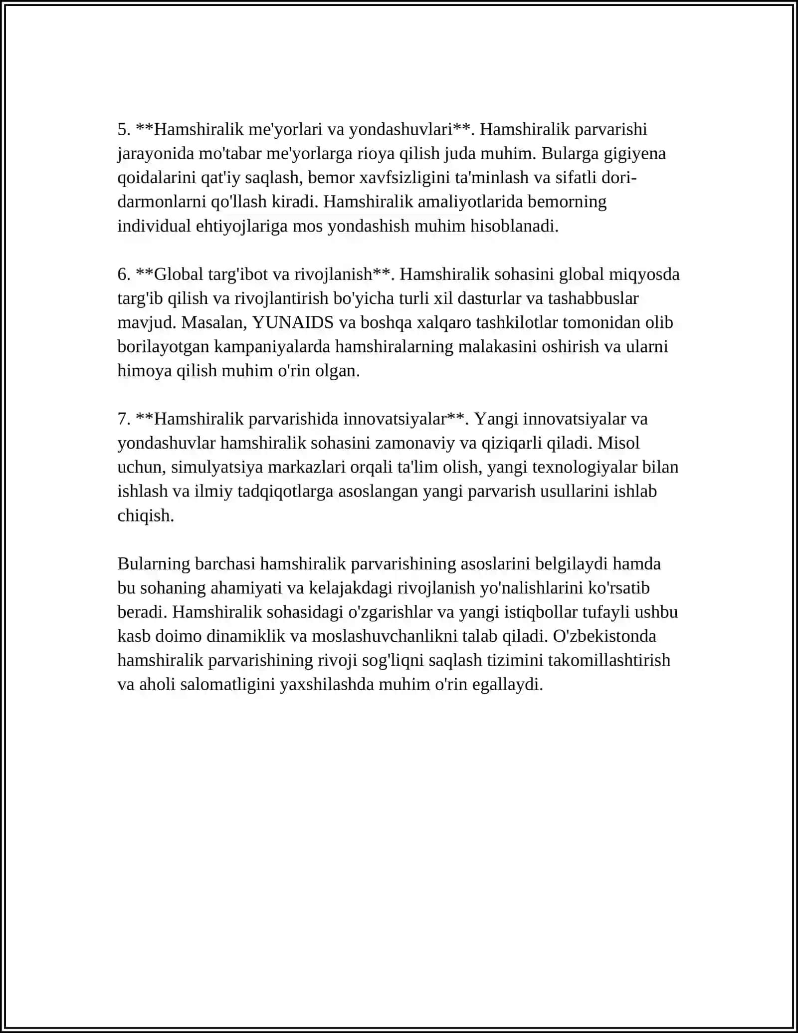 HAMSHIRALIK PARVARISHI MODELLARINING USULLARI 4