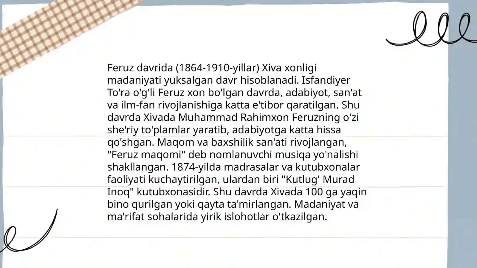 Muhammad Rahimxon Feruz hayoti va ijodi 4