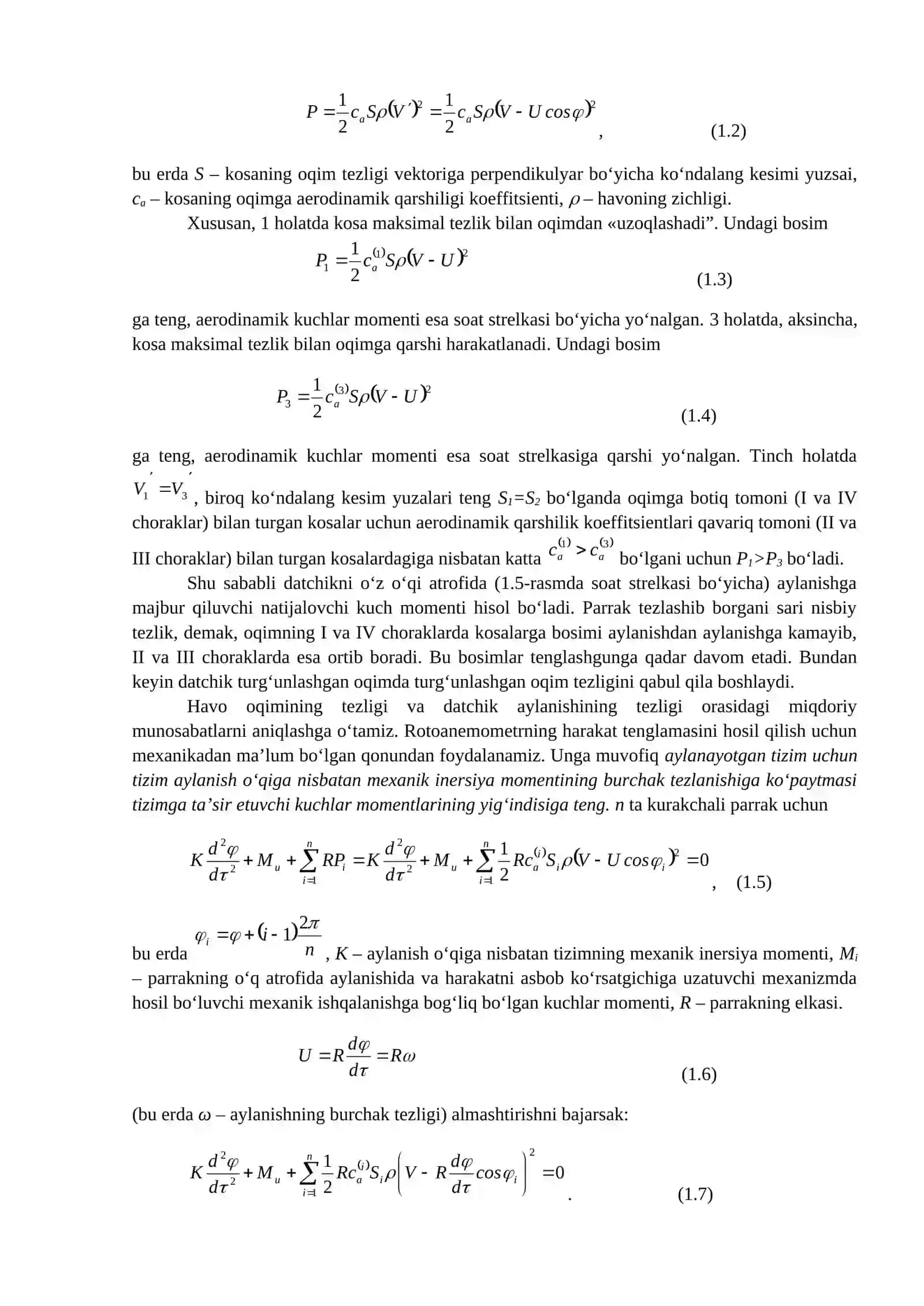 SHAMOL O‘LCHAGICHLARI VA ROTOANEMOMETRLAR 4