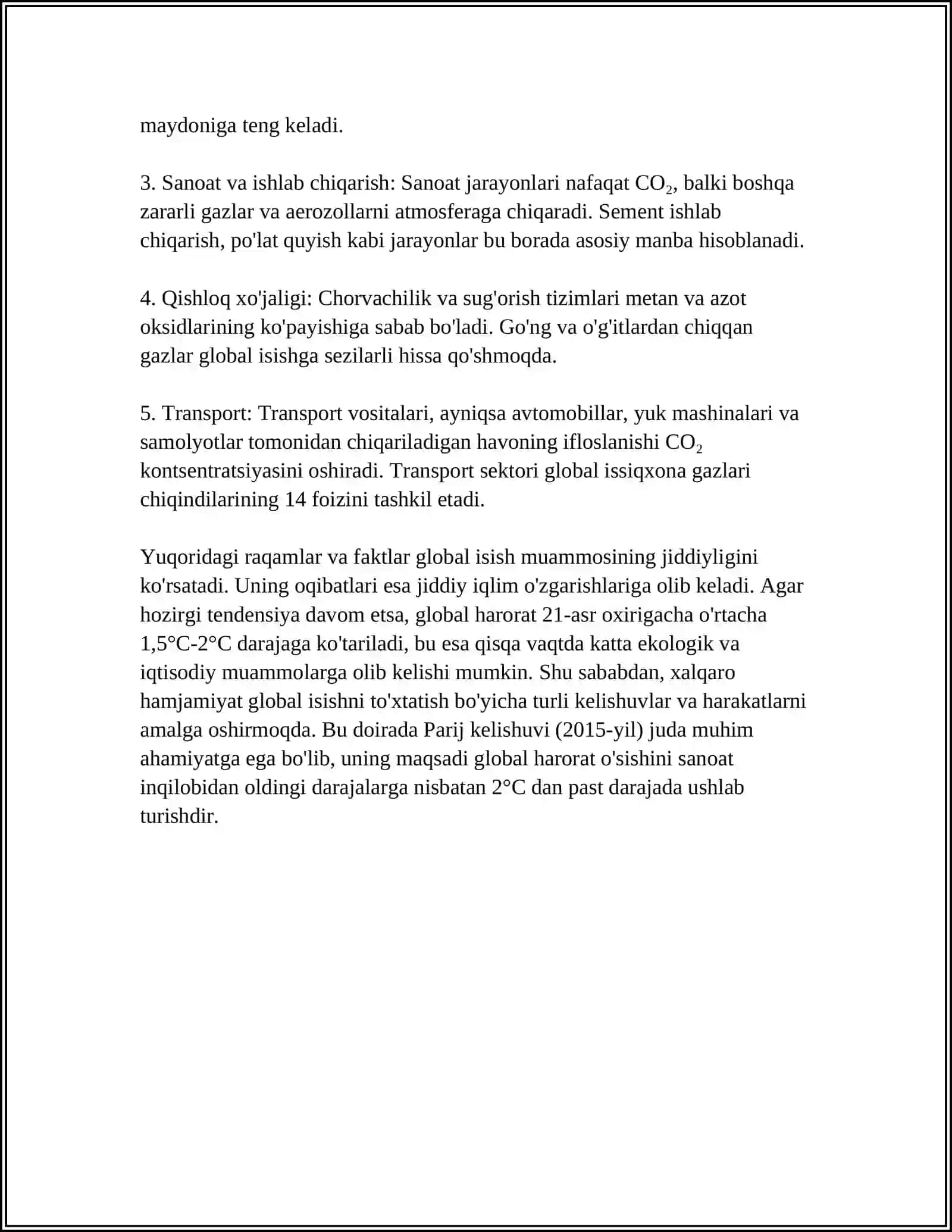 GLOBALLASHUV HAQIDA KANSETETSIYALAR 4
