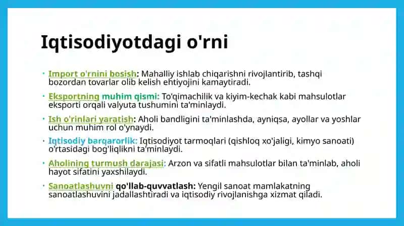 Yengil sanoat texnlogiyasi asoslari 4