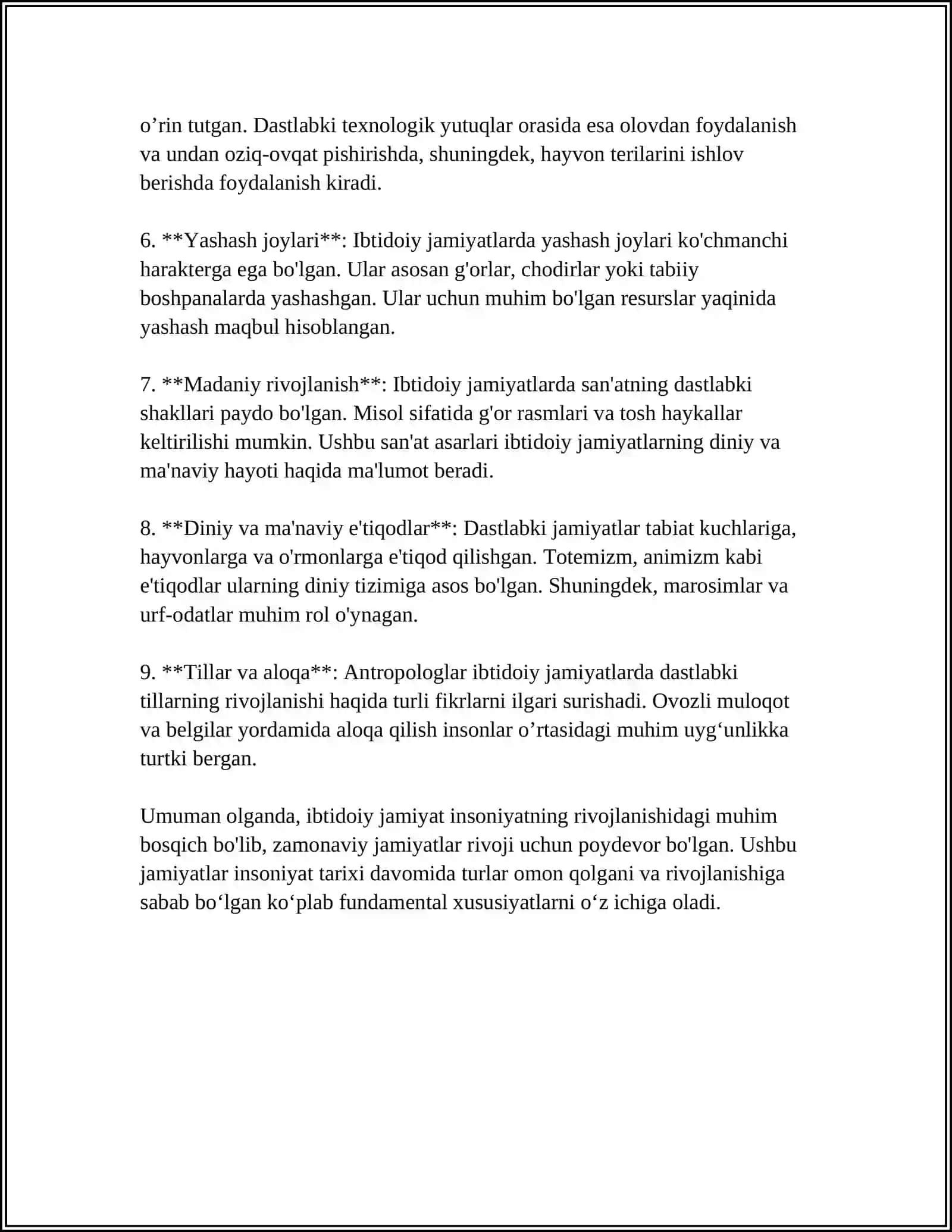 SIVILIZATSIYALARNING VUJUDGA KELISHI 4