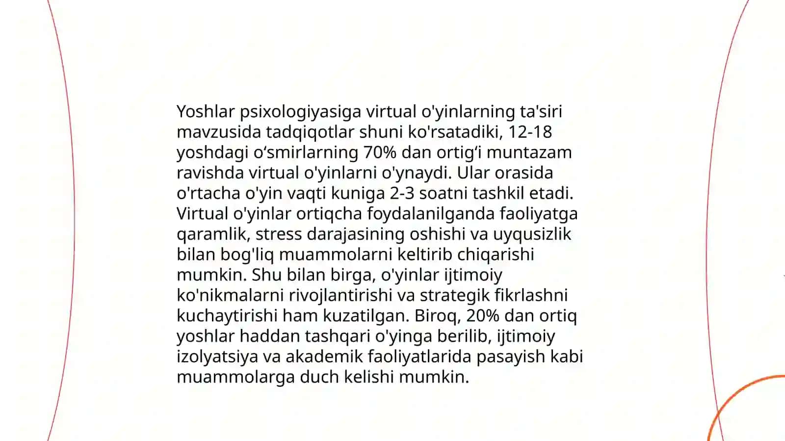 Virtual o'yinlarning yoshlar ongiga ta'siri 4