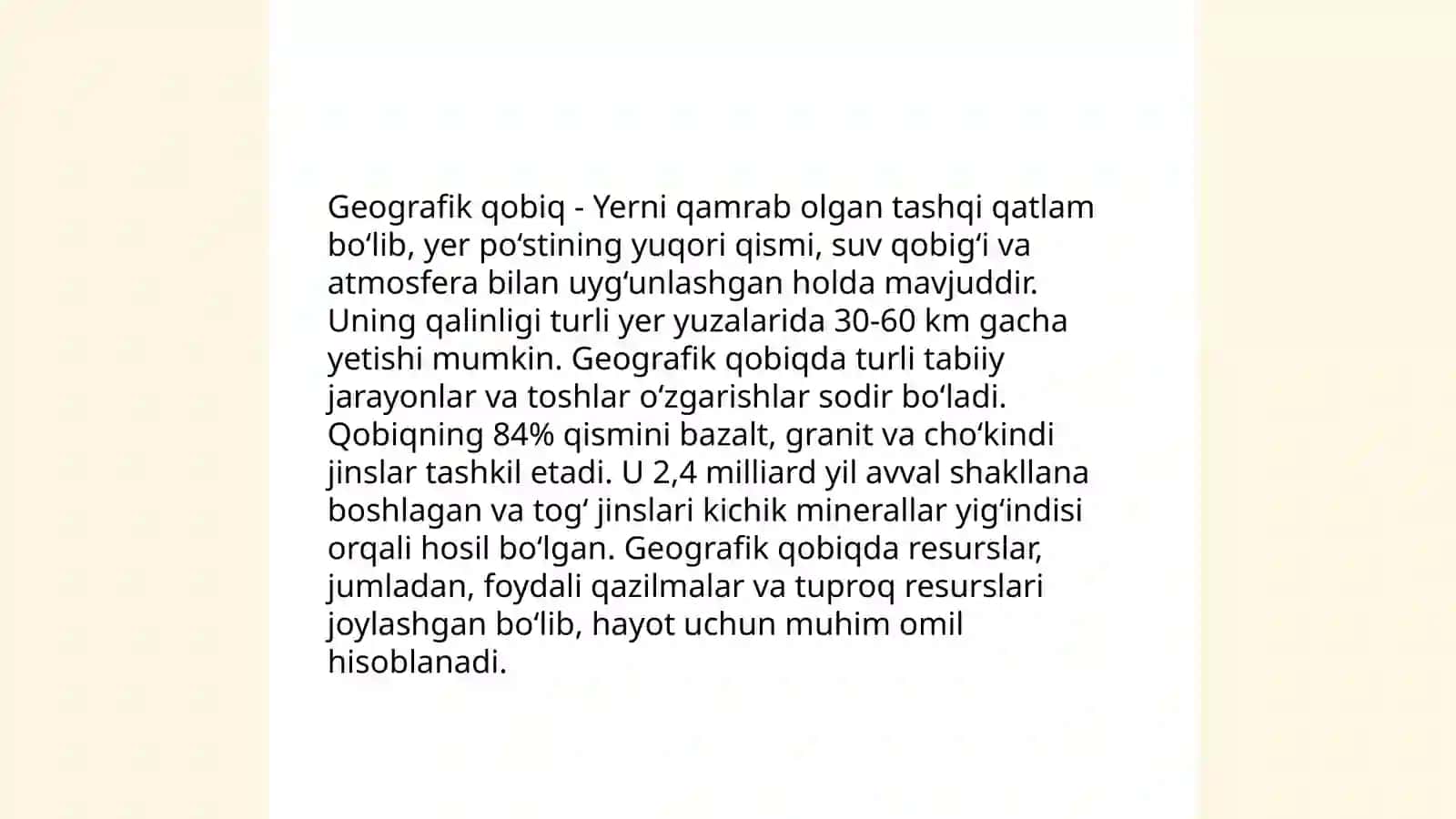 Geografik qobiq 4