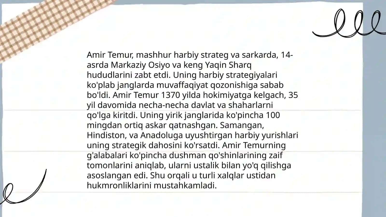 Amir Temur buyuk davlat arbobi 4