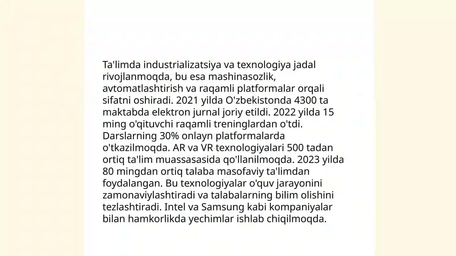 XX asr jahon talim tizimidagi global tendensiyalar 4