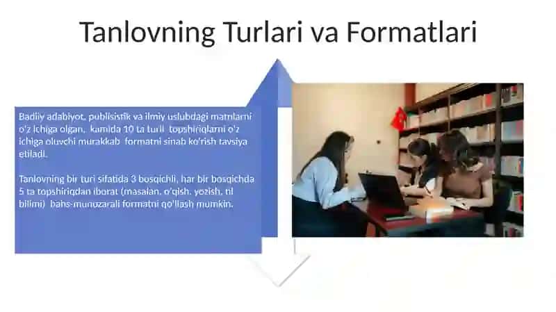 Ona tili óqish savodxonlikdan konkurs bellashuvlar tayyorlash va ótkazish metodikasi 4