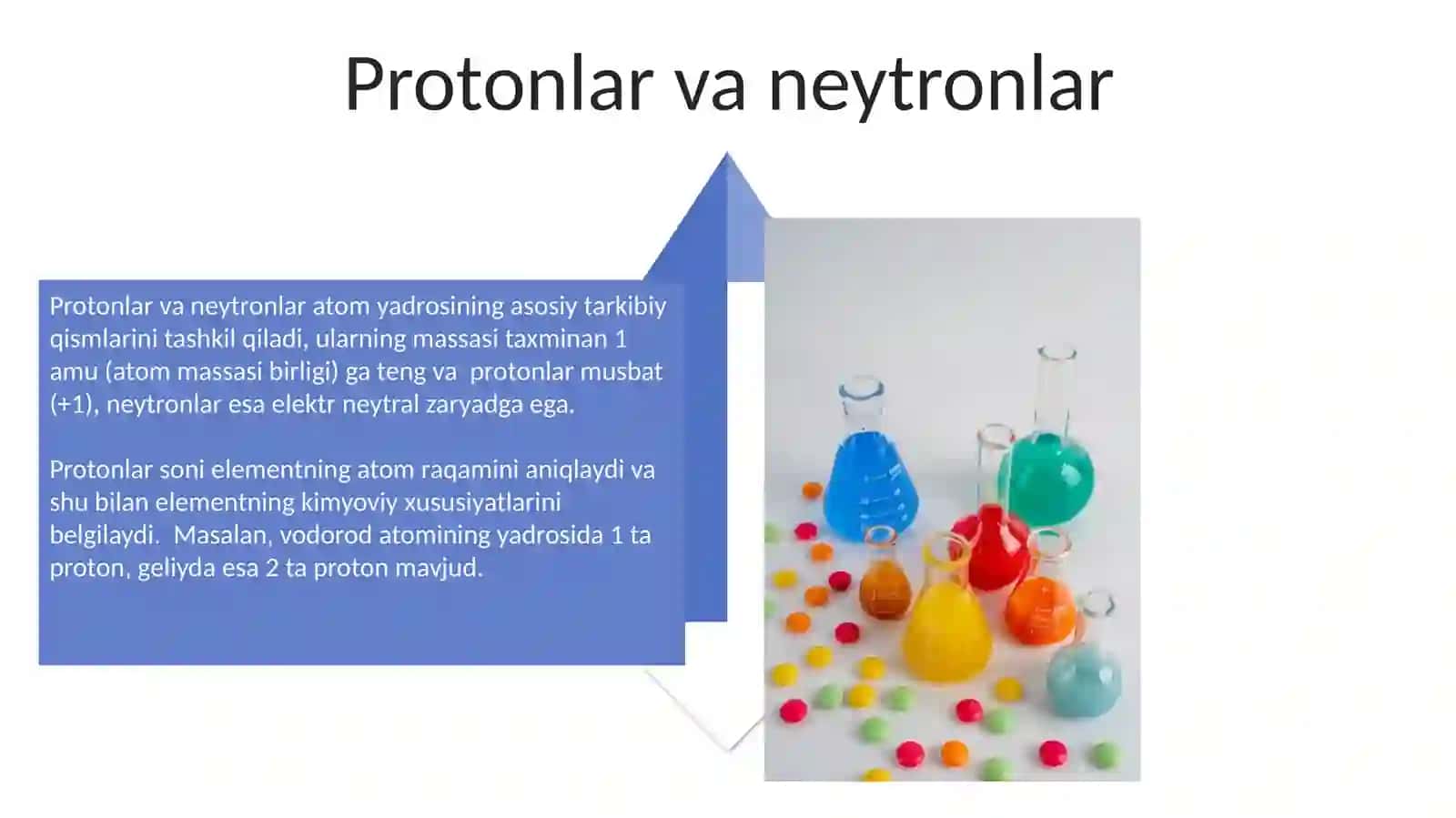 Kimyoviy bog'lanish va uning turlari. Atom yadrosining tarkibi 4