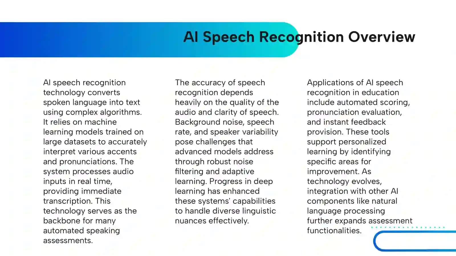 USING TECHNOLOGY TO ASSESS SPEAKING SKILLS 4