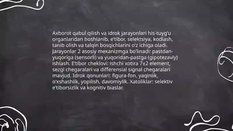 Axborot psixologiyasi 4