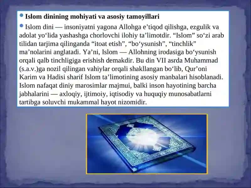 Islom va qadryat 4