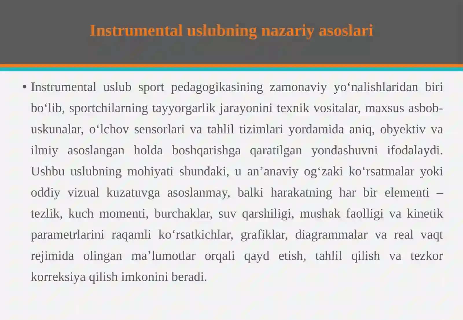 Instrumental uslub 4